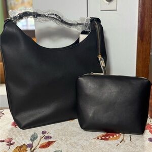 Elegant Black Women's Bag Set